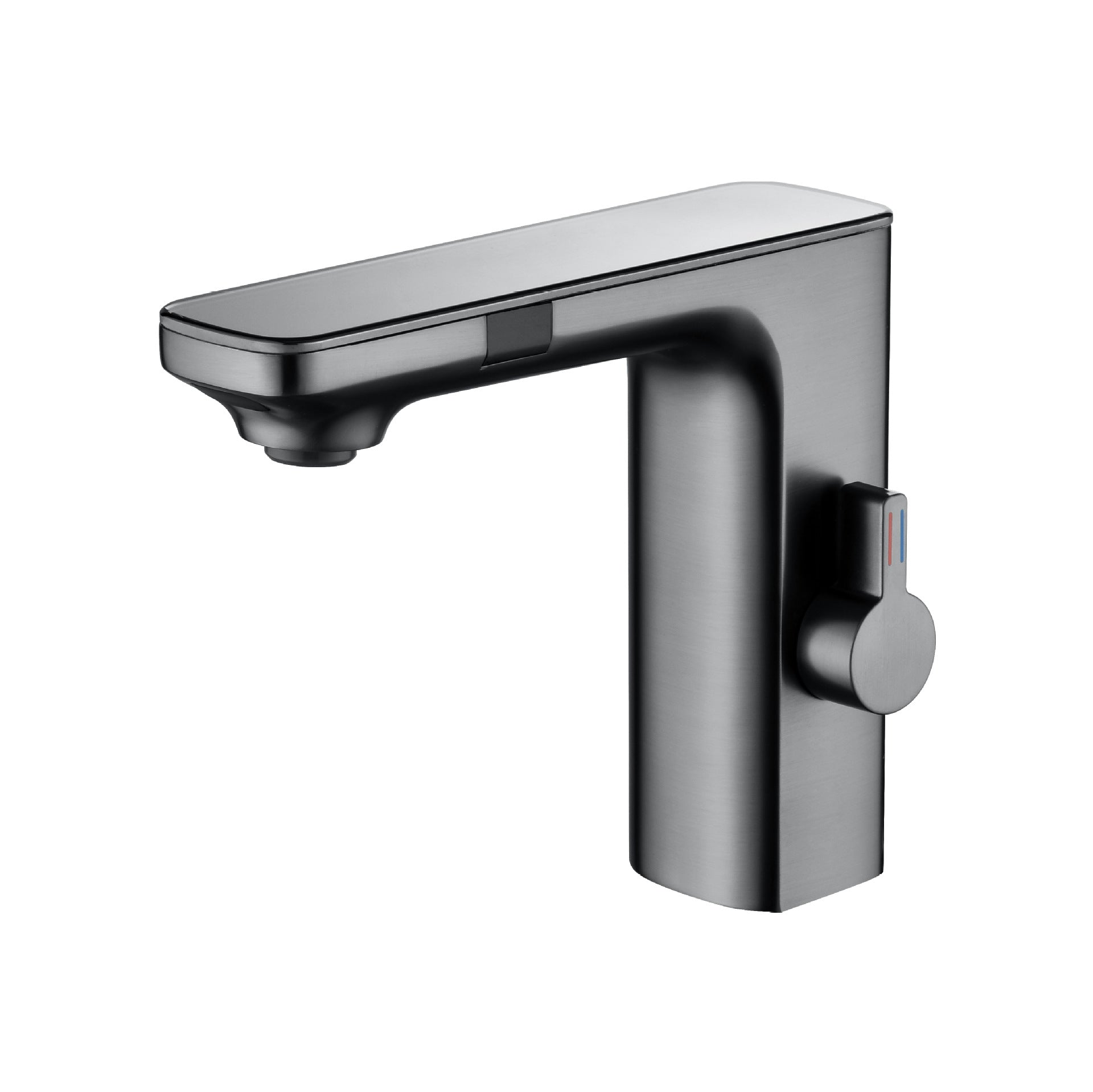 Smart Dual-Sensor Basin Faucet with Digital Display