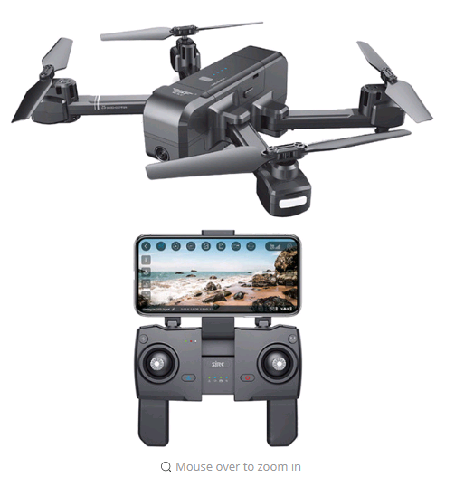 Foldable Quadcopter with GPS and WiFi Camera