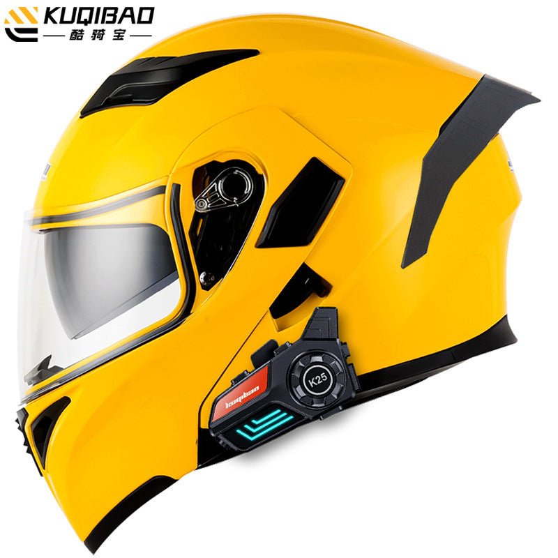 Cool Ride Anti-Fog Dual Lens Bluetooth Motorcycle Helmet