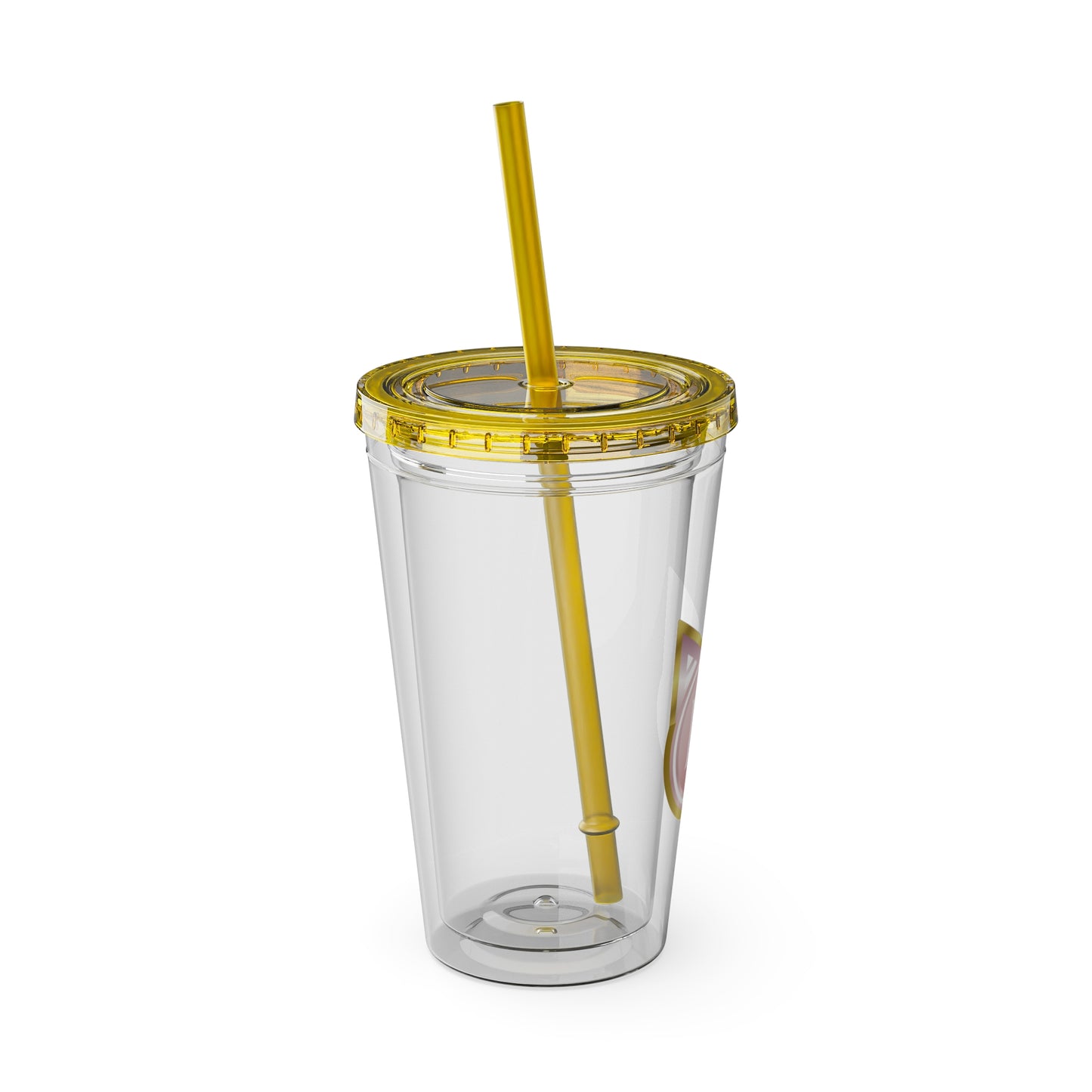 Sunsplash Tumbler with Straw, 16oz