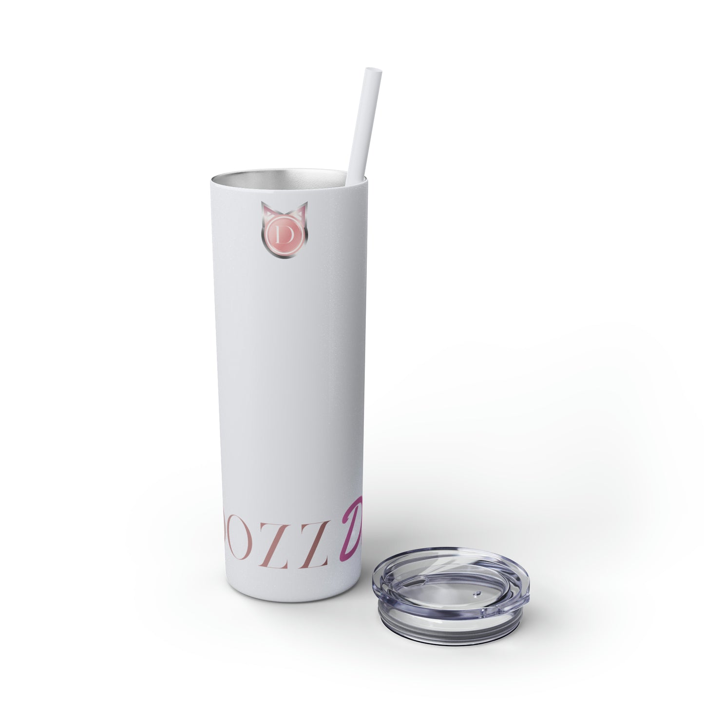 Skinny Tumbler with Straw, 20oz