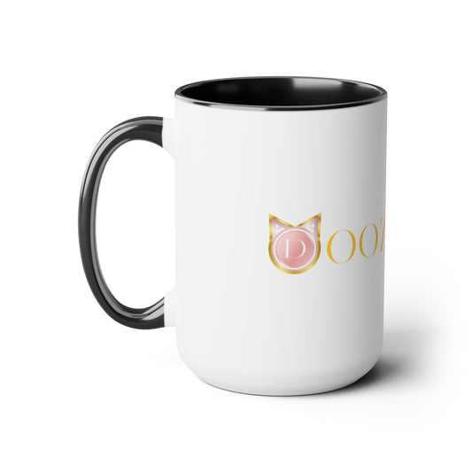 Two-Tone Coffee Mugs, 15oz