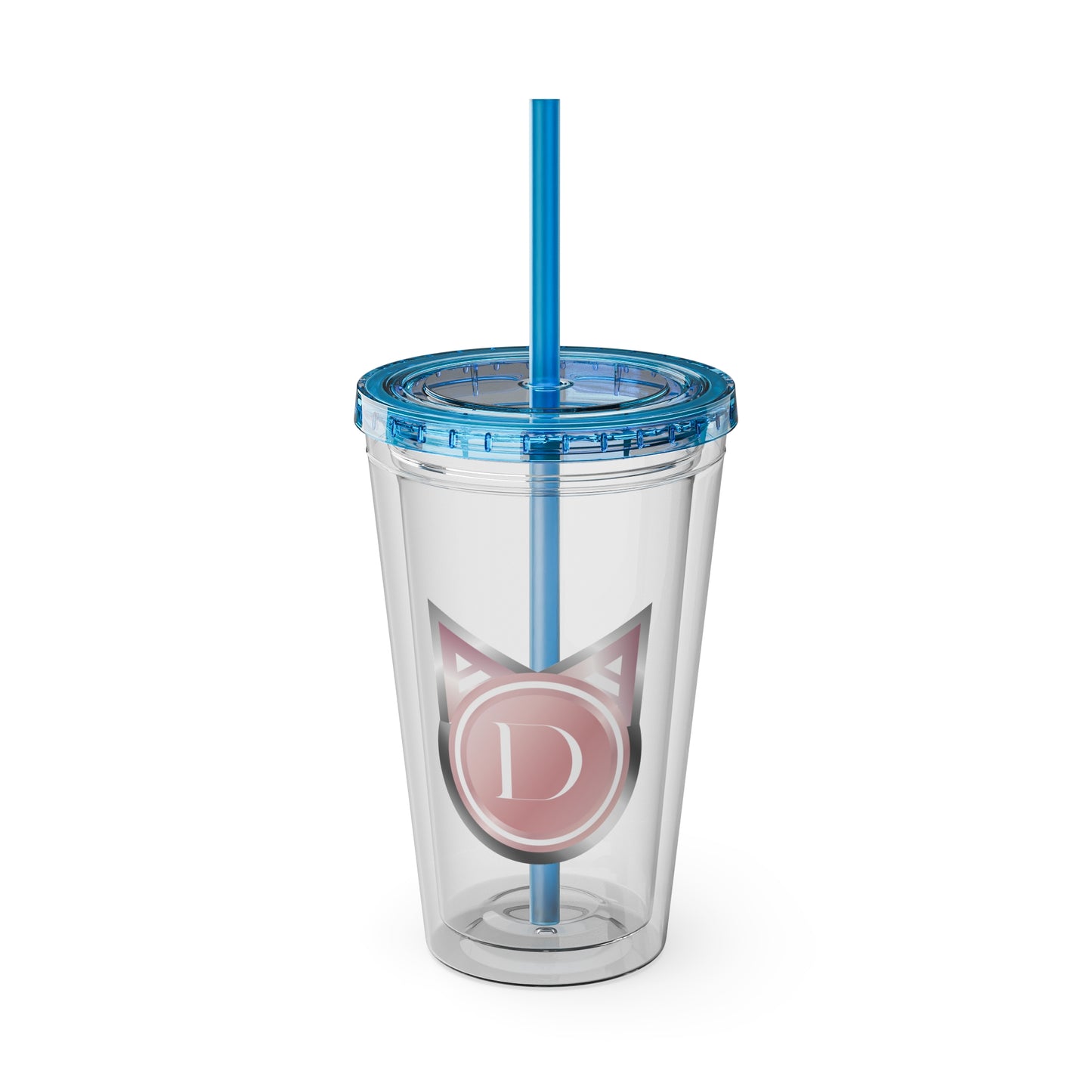 Sunsplash Tumbler with Straw, 16oz