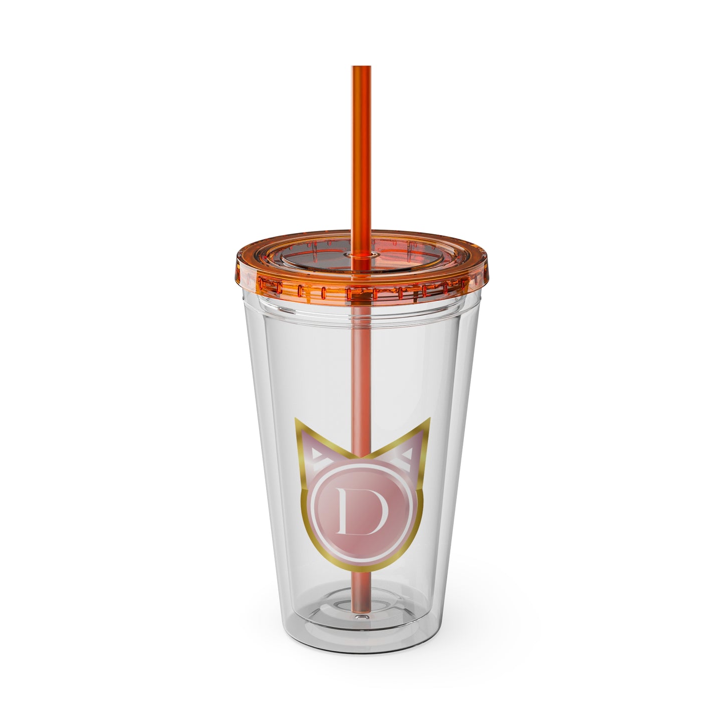 Sunsplash Tumbler with Straw, 16oz