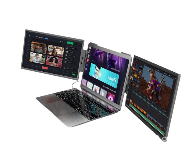 14" Dual Screen Portable Monitor for Laptop (One Unit)