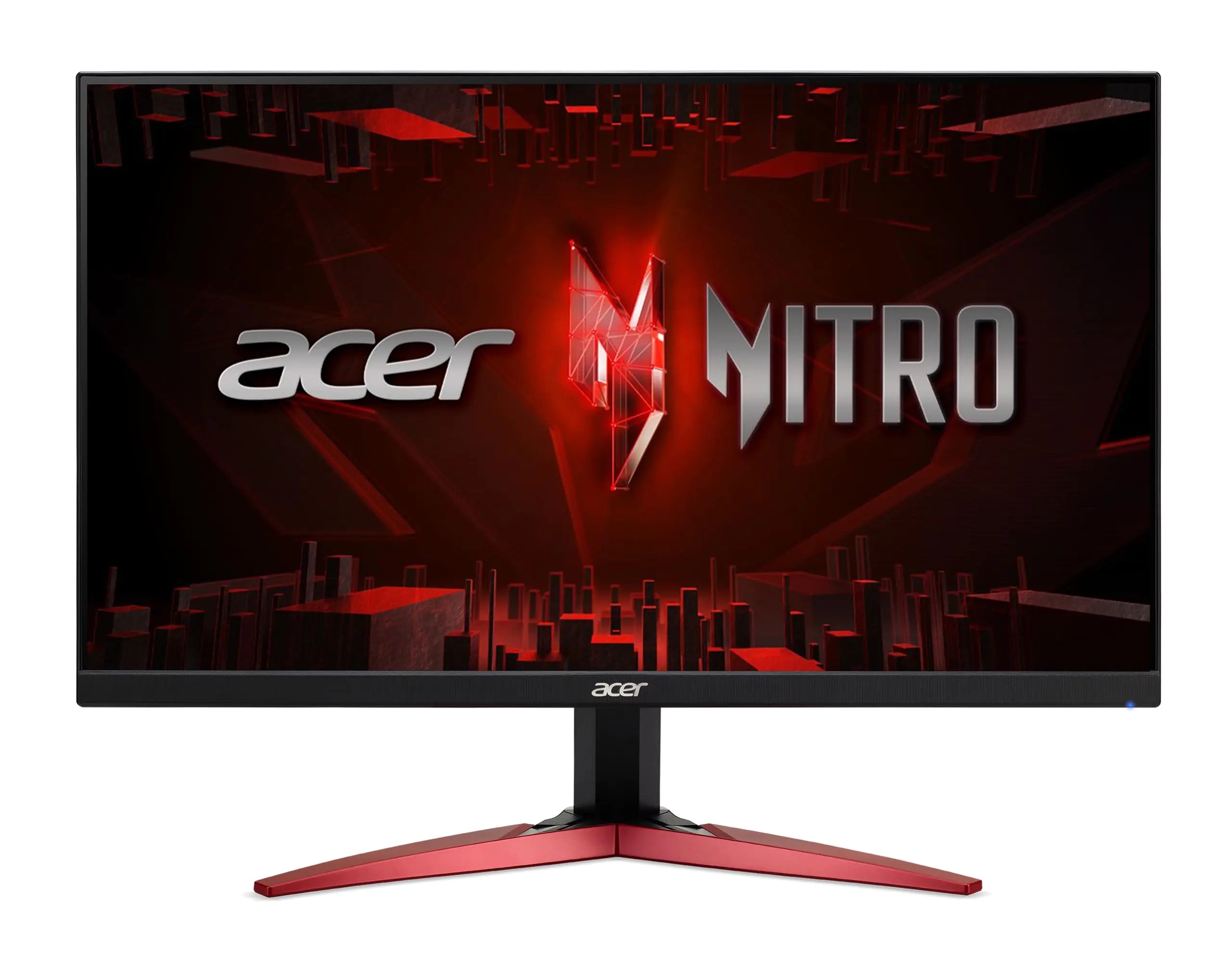 Acer Nitro 27" Full HD 1920 x 1080 PC Gaming Monitor | AMD FreeSync | Up to 100Hz Refresh | 1ms (VRB) | Two 2W Speakers | VESA Mountable | 2 x HDMI Ports 1.4 and 1 x VGA Port | KG271 EbmiixBlack