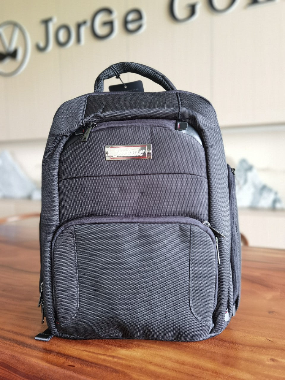 Casual Lightweight Men's Backpack with Contrast Design