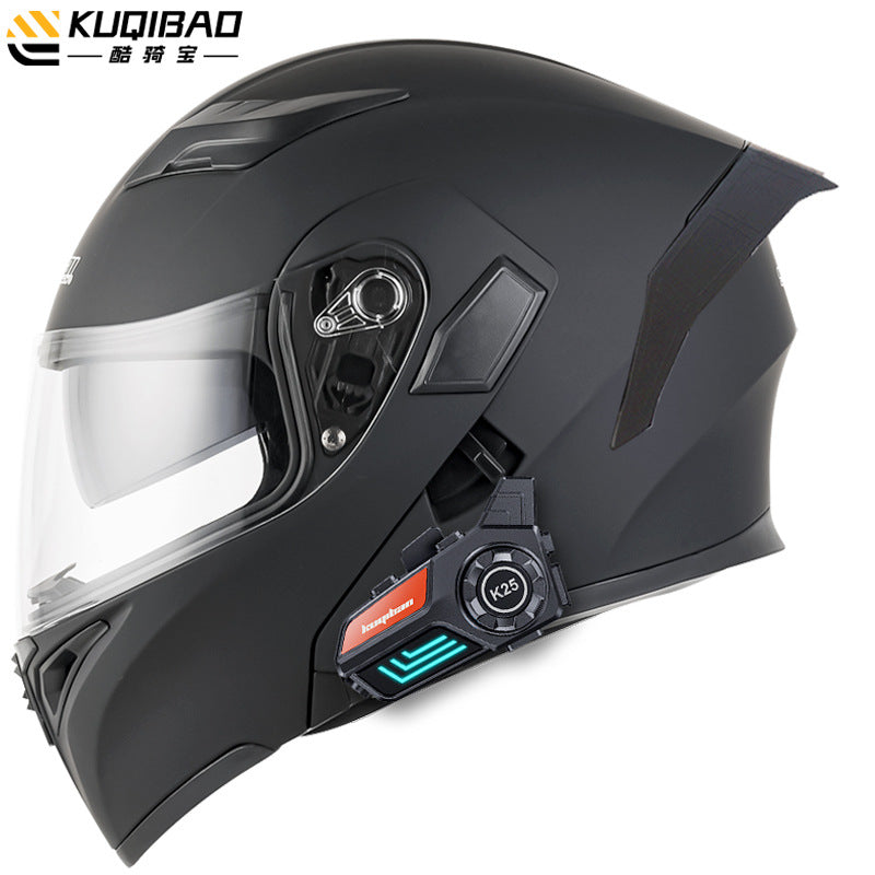 Cool Ride Anti-Fog Dual Lens Bluetooth Motorcycle Helmet