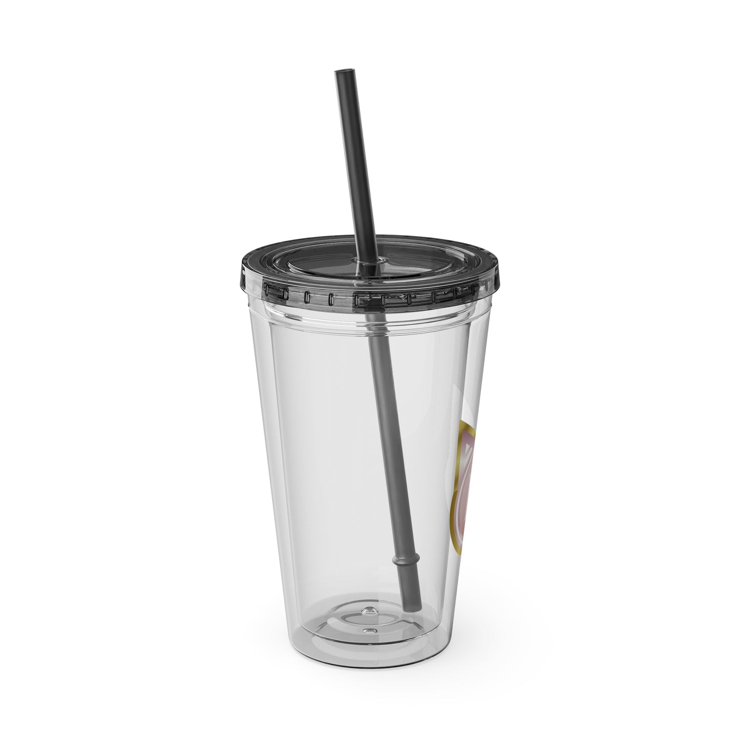 Sunsplash Tumbler with Straw, 16oz