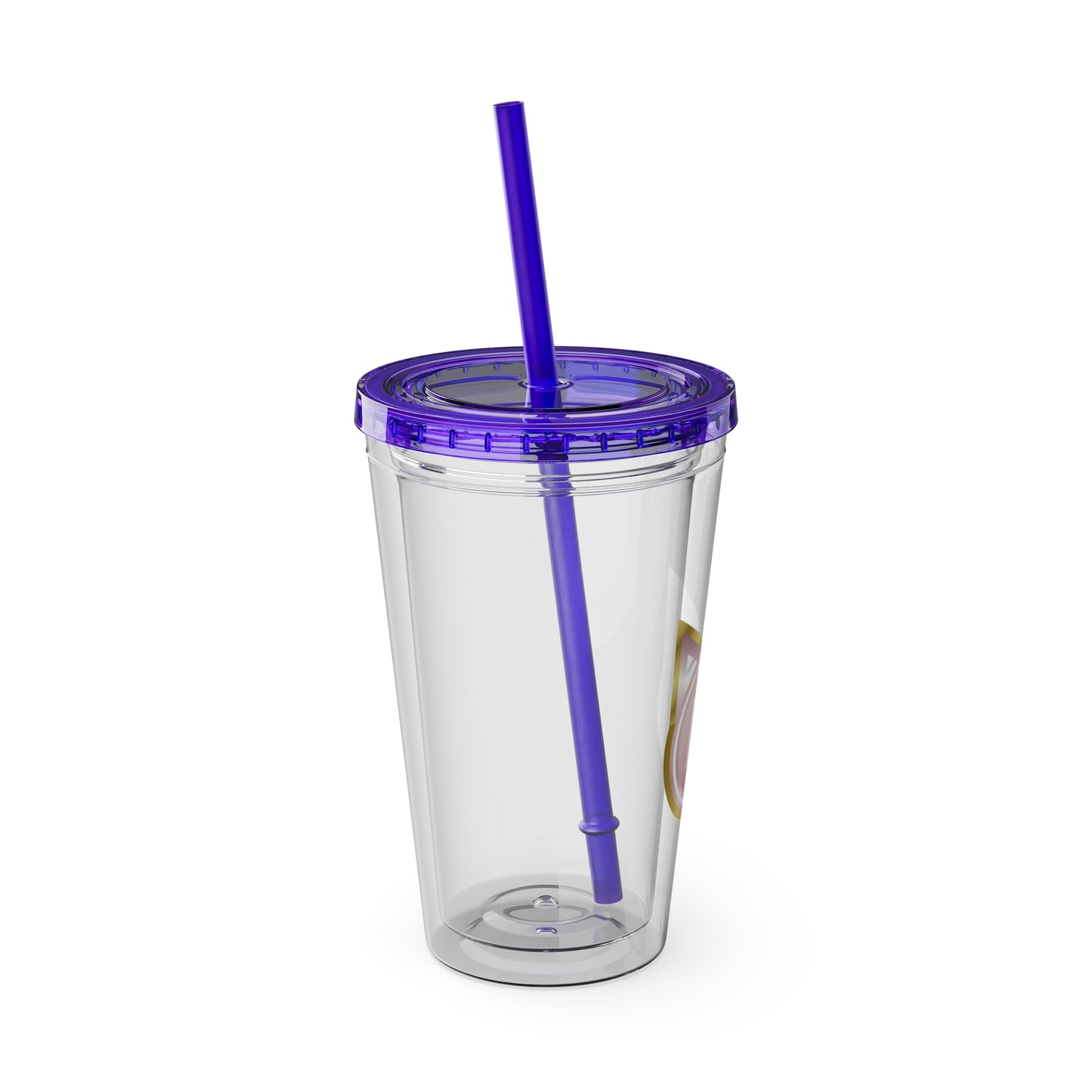 Sunsplash Tumbler with Straw, 16oz