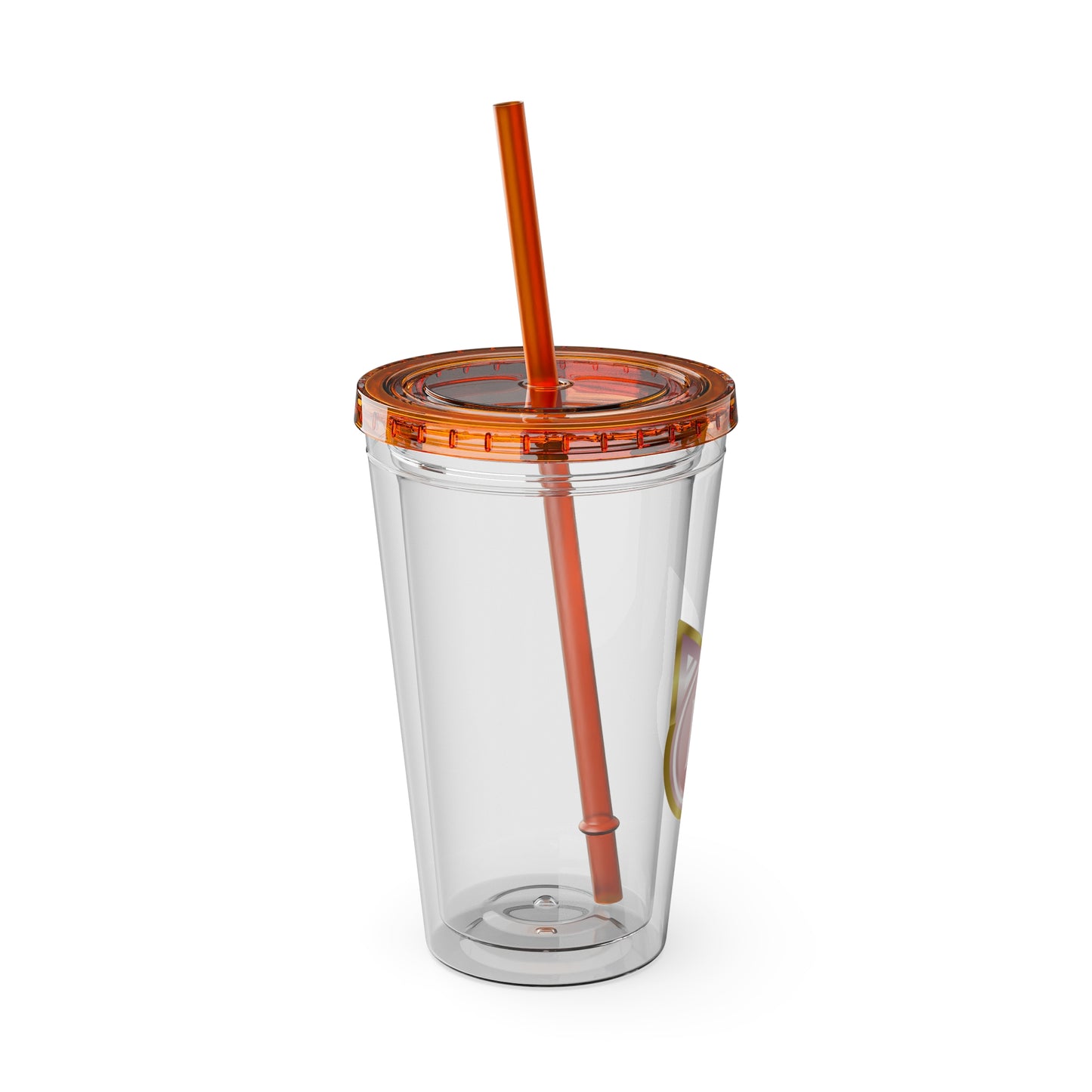 Sunsplash Tumbler with Straw, 16oz