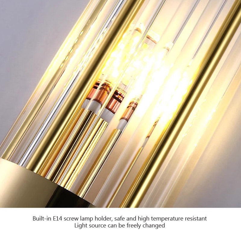 Luxury Modern LED Crystal Wall Lamp for Indoor Decor