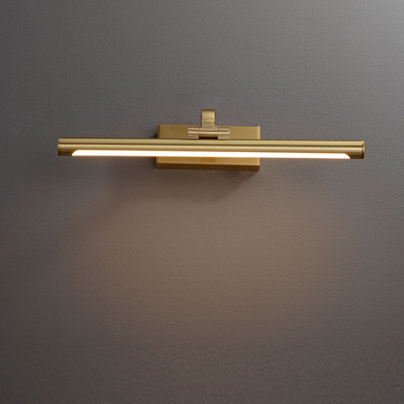 Postmodern Minimalist Copper Wall Light for Bathrooms