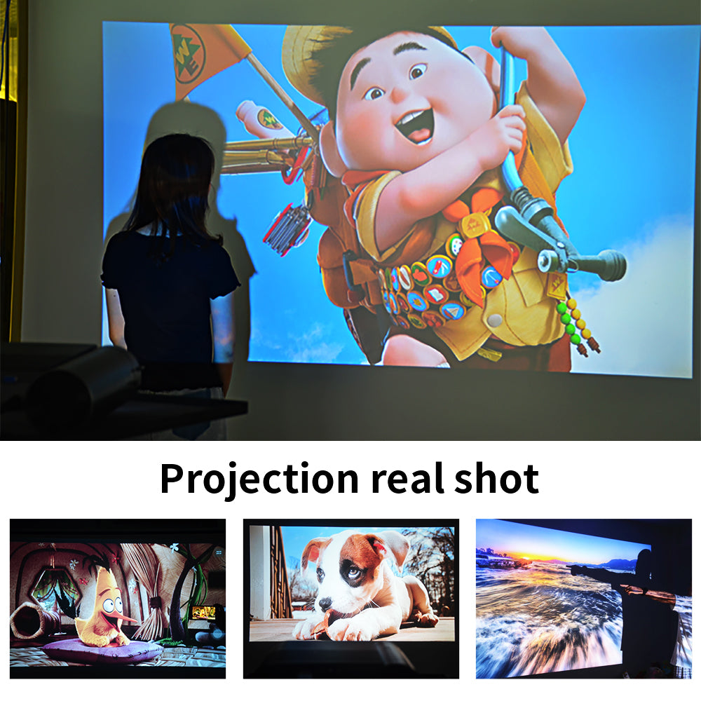 YG420 Smart Projector, 1280x720 DPI Portable WiFi