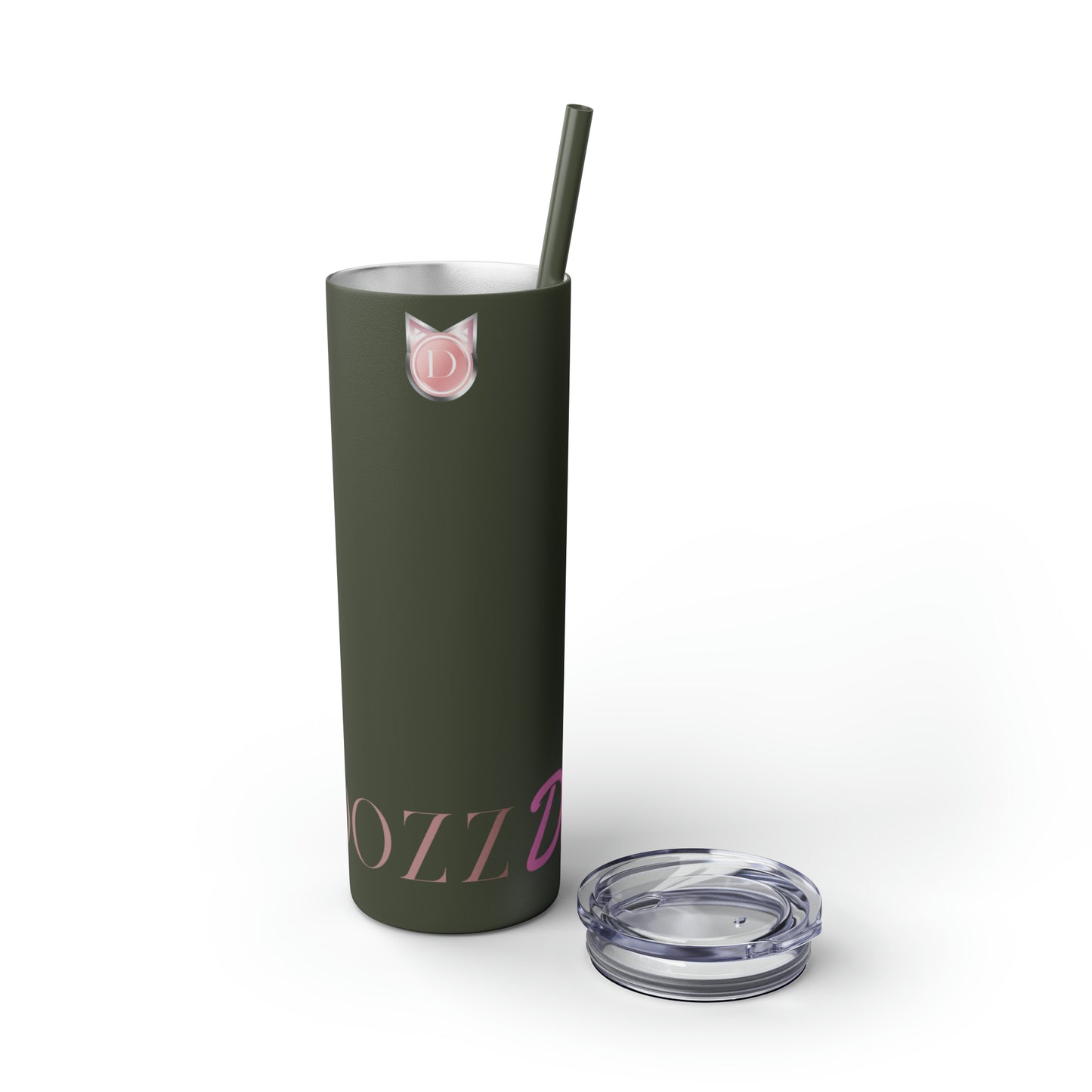 Skinny Tumbler with Straw, 20oz