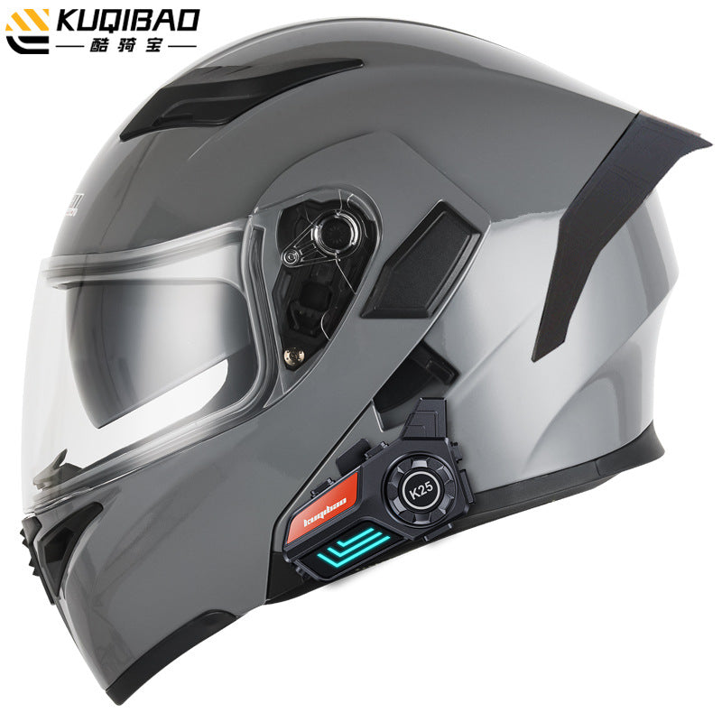 Cool Ride Anti-Fog Dual Lens Bluetooth Motorcycle Helmet