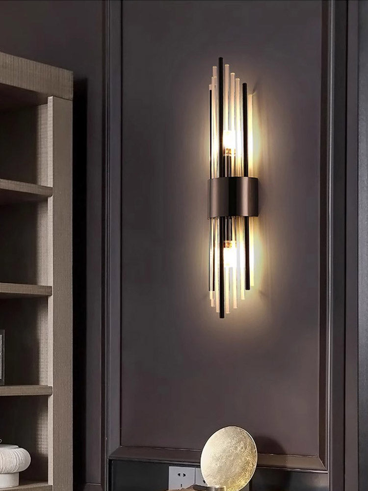 Luxury Modern LED Crystal Wall Lamp for Indoor Decor
