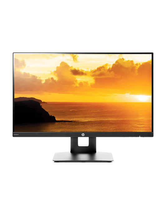 HP VH240a 23.8-Inch Full HD 1080p IPS LED Monitor with Built-In Speakers and VESA Mounting Rotating Portrait & Landscape Tilt and HDMI & VGA Ports (1KL30AA) - Black