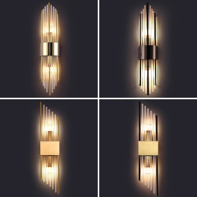 Luxury Modern LED Crystal Wall Lamp for Indoor Decor