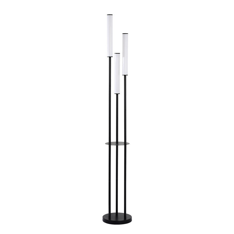 Modern Minimalist LED Floor Lamp with Acrylic Design