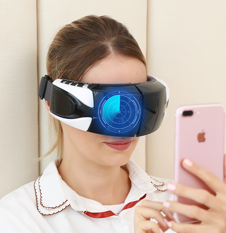 Eye Massager with Steam Heat Compress for Fatigue Relief