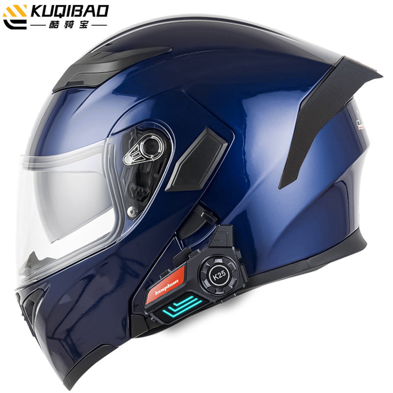 Cool Ride Anti-Fog Dual Lens Bluetooth Motorcycle Helmet