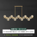 Modern Nordic Crystal Copper Dining Pendant Light