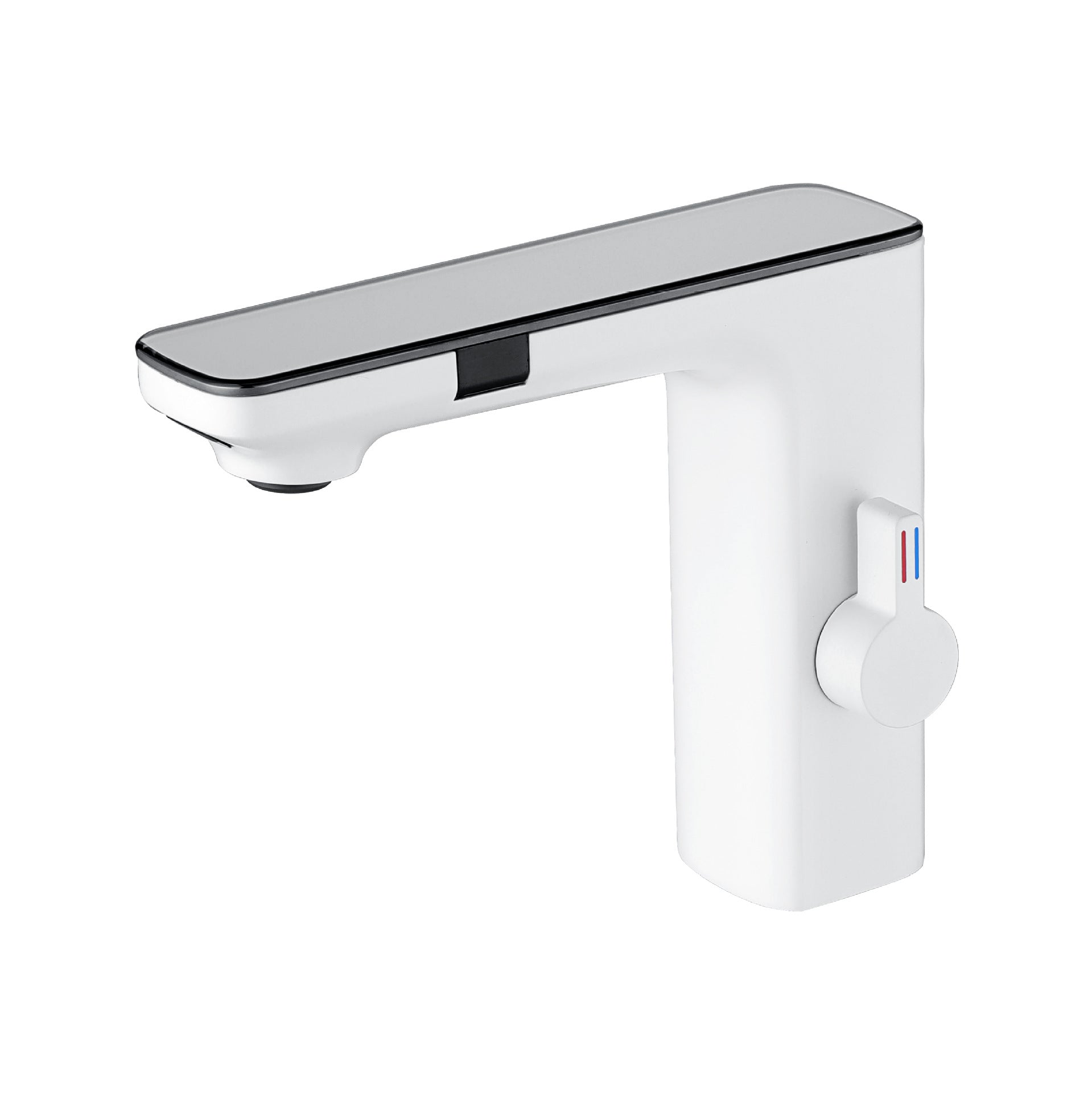 Smart Dual-Sensor Basin Faucet with Digital Display
