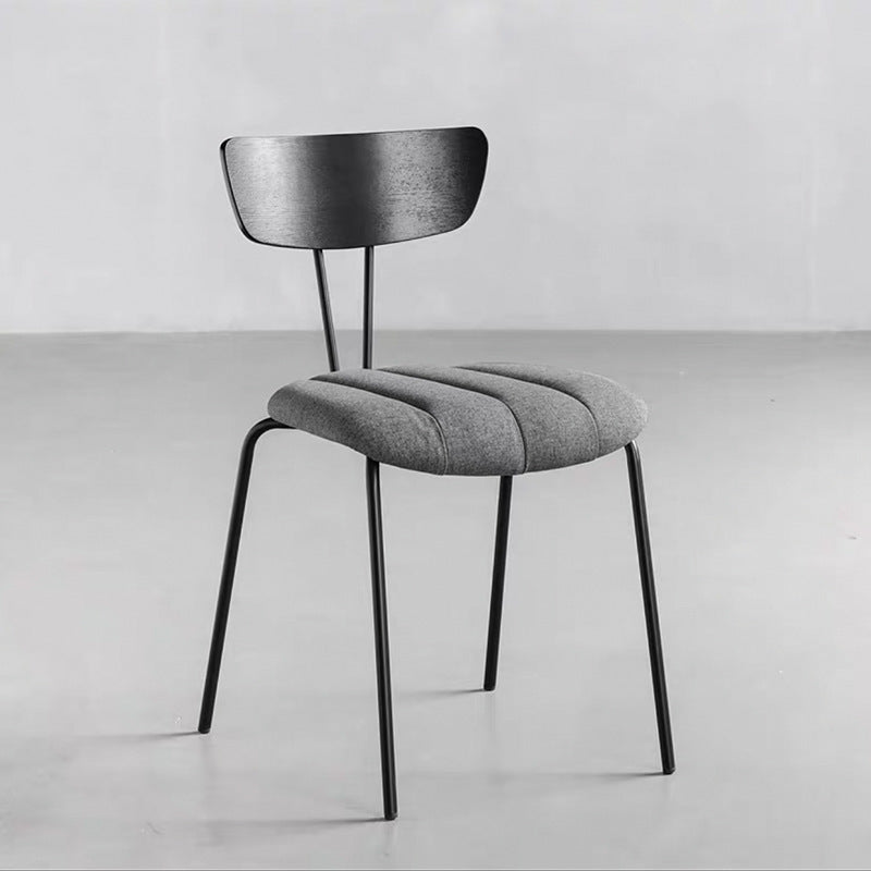 Nordic Wooden Dining Chair for Small Spaces