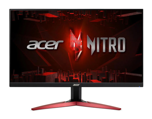 Acer Nitro 27" Full HD 1920 x 1080 PC Gaming Monitor | AMD FreeSync | Up to 100Hz Refresh | 1ms (VRB) | Two 2W Speakers | VESA Mountable | 2 x HDMI Ports 1.4 and 1 x VGA Port | KG271 EbmiixBlack