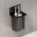 1pc Modern Wall-Mounted Bathroom Organizer